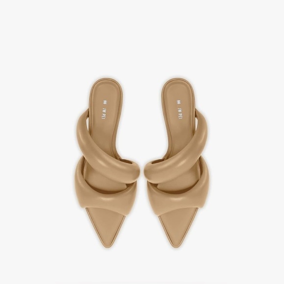 JW PEI Tan Minimalist Sandals - Picture 3 of 6